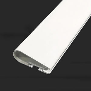 Accesorios para persianas romanas Pista de cortina de metal para el hogar para persianas enrollables y persianas Patrón horizontal Técnica simple - Product Image 4