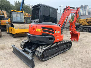 Miniexcavadora Kubota usada de 5-6 toneladas, excavadora sobre orugas con motor Yanmar y componentes de núcleo, 2, 2, 2 - Product Image 3