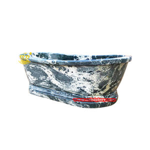 <span class=keywords><strong>Pied</strong></span> de support de patte de lion en marbre vert olive naturel moderne <span class=keywords><strong>Baignoire</strong></span> autoportante en pierre Application de chambre à coucher avec égouttoir-Vente en usine - Product Image 3