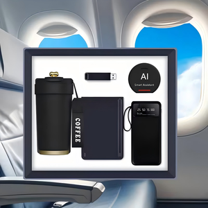 Frasco de vacío 5 en 1, teclado plegable, Banco de energía, regalos de empresa de negocios de lujo, Robot de escritorio, amigo AI Robot, conjunto de regalo cooperativo - Product Image 1