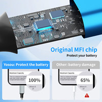 Kabel Pengisian Cepat USB 3 in 1 Berbahan Nilon untuk Ponsel