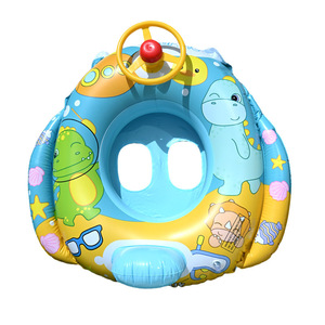 Anillo de natación inflable para bebé Tanyozhe, diseño de dibujos animados de 60x45cm para niños, juego en piscina - Product Image 4