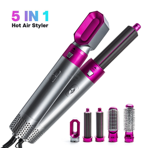 OEM Profesional Air Styler 5 en 1 Secador Alisado Rizado Estilo Plancha <span class=keywords><strong>de</strong></span> <span class=keywords><strong>pelo</strong></span> Un paso <span class=keywords><strong>Cepillo</strong></span> <span class=keywords><strong>de</strong></span> aire caliente - Product Image 3