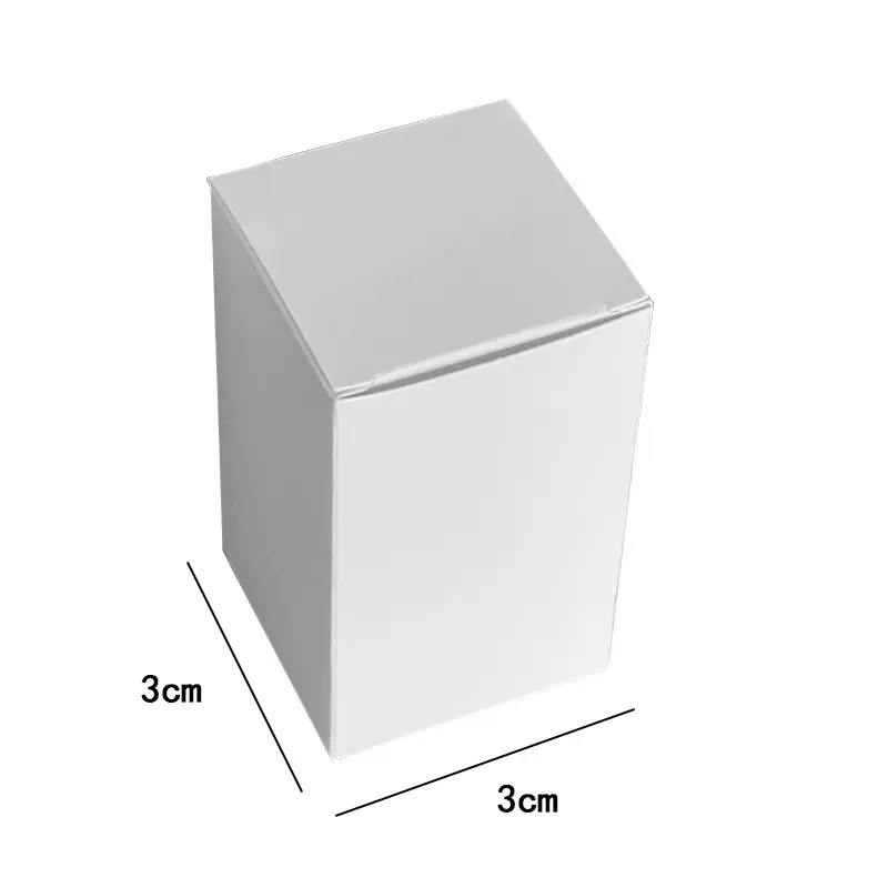 Картонная многоразмерная индивидуальная продукция с логотипом белый подарок маленькая бумажная упаковка доставка Почтовая бумажная коробка