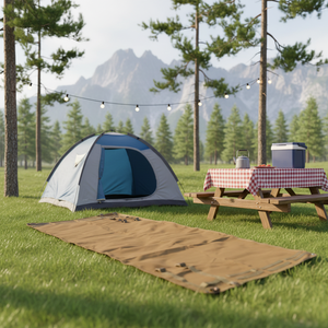 Alfombra Táctica Portátil para Camping, Impermeable, de Nailon 1000D, para Senderismo al Aire Libre y Descanso en Interiores - Product Image 1