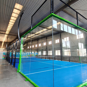 Juego Completo de Pádel Super Panorámico para Canchas de Tenis, Equipo de Pádel de Alta Calidad - Product Image 1
