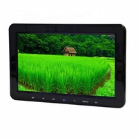 Conception mince 11.6 pouces HD voiture grand écran lecteur CD pour D-VD FM jeu USB vidéo Audio MP5 lecteur bouton tactile moniteur d'appui-tête