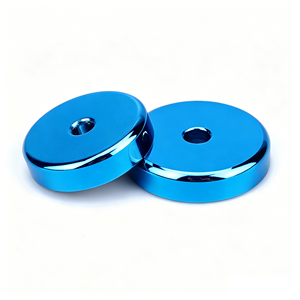 Magnete a pentola svasato cromato viola all'ingrosso per fabbriche, magnete permanente nichelato per supporti di cartelloni pubblicitari - Product Image 3