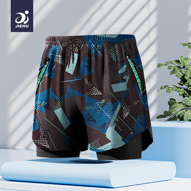 42140 กางเกงว่ายน้ำขาสั้นแบบเดี่ยว [มีกระเป๋า]