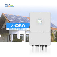 Système solaire hybride complet pour toute la maison de 20 kVA, 30 kVA, 20 000 W, 20 kW avec panneaux photovoltaïques, batteries et onduleur de 30 kW