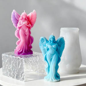 แม่พิมพ์ซิลิโคนรูปนางฟ้าสำหรับเทียนอโรมา - Product Image 2