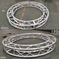Estructura de Aluminio Premium para Eventos, Estructura Curva Redonda para Porterías, Estructura de Iluminación en Forma de Arco Personalizada para Conciertos y Espectáculos