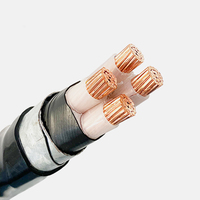 Cable de Alimentación de Cobre Aislado con XLPE Blindado, Cableado Exterior Impermeable para Construcción, Proyectos Industriales y Centrales Eléctricas