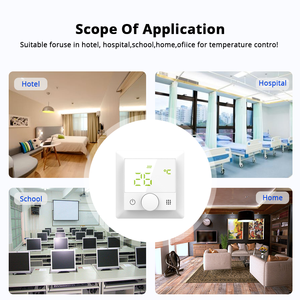 ثيرموستات ذكي قابل للبرمجة HY510 من Tuya يعمل بتقنية WiFi للتحكم في التدفئة تحت الأرضية للمنازل الذكية - Product Image 3