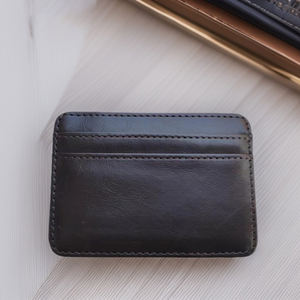 Portefeuille créatif ultra-fin avec bande élastique, poche pour cartes de crédit et pièces de monnaie, fermeture éclair - Product Image 3