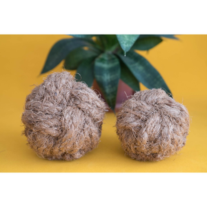 Jouet à mâcher pour chiens en corde de coco personnalisée 2025, boule à mâcher en corde de coco, jouet à mâcher pour animaux de compagnie, bois de café à mâcher en provenance du Vietnam - Product Image 4
