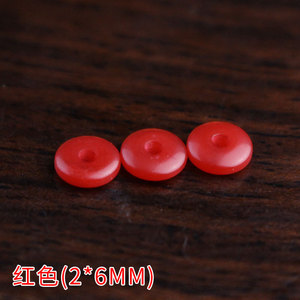 Colorful Resin Spacer <b>Beads</b> 6mm DIY Jewelry Findings For Bracelet Making Craft Accessories <b>Plastic</b> Round Flat Pad Components - Product Image 4