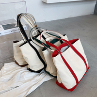 LOGO personnalisé imprimable expédition grand sac de plage en toile avec initiales personnalisées sac fourre-tout monogramme cadeau pour femmes