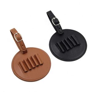 Outdoor PU Leather Golf Tee Holder <b>Bag</b> 5pcs Golf Tees Storage Case with Adjustable Strap Round Golf Tees Holder - Product Image 2