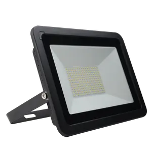 לומן גבוה 100W IP65 עמיד למים חיצוני LED הצפה אור חכם גן חצר תאורת מגרש משחקים