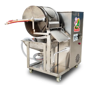Machine automatique à crêpes au gaz, canard rôti, Machine à gâteaux ronds, emballage de rouleaux de printemps, Machine à crêpes plates et rondes