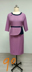 En Oferta, Vestido de Oficina de Calidad para Mujer, Talla Grande, Ropa Africana para Mujer, Vestido Informal - Product Image 3