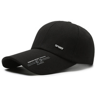 Casquettes OEM personnalisées, en velours/denim/toile/corduroy, avec patch en tissu brodé, chapeaux décontractés pour la mode quotidienne