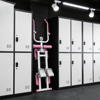Appareil d'exercice abdominal Power Plank Ab Crunch Machine, entraînement en 5 minutes, équipement d'exercice abdominal réglable, AB Core Cruncher Glider Trainer