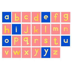 <span class=keywords><strong>Papier</strong></span> de verre en <span class=keywords><strong>bois</strong></span> pour enfants lettres imprimer jeu de société éducatif Montessori matériaux aides pédagogiques jouets pour garçons filles - Product Image 5