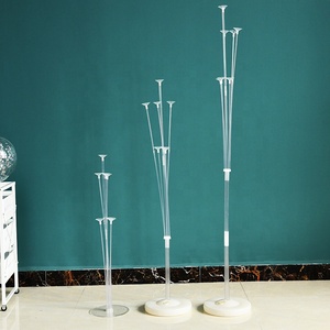 Hot Sale Helium-Filled Foil <strong>Balloon</strong> <strong>Table</strong> Stand Set Latex Leaf <strong>Balloons</strong> for Wedding Party Christmas Decorations (Single Item) - Product Image 4