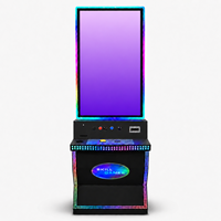 Borne d'arcade de jeu de football à écran tactile vertical de 43 pouces, à monnayeur, avec éclairage LED RGB, pour le marché américain