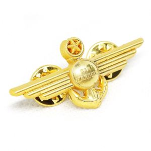 Broches d'épée 3D personnalisées des Forces Spéciales, Épaulettes Médaille d'Or Personnalisées, Insigne d'épaule de la Marine - Product Image 5