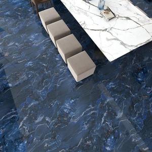 Piastrella in Porcellana Lucida 600x1200 Effetto Marmo Grigio per Installazione a Parete e Pavimento - Product Image 5