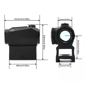 Тактический рефлекторный оптический прицел 1x20 мм - Product Image 4