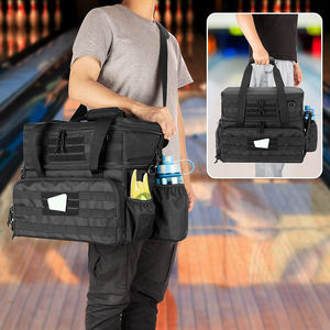 Sac de bowling personnalisé résistant à l'eau pour deux boules Sac de bowling - Product Image 5