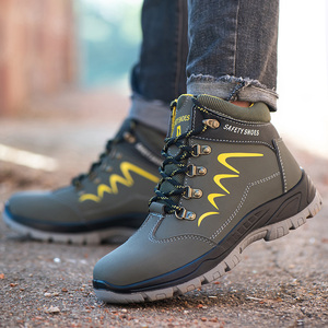 Venta al por Mayor <span class=keywords><strong>de</strong></span> Botas <span class=keywords><strong>de</strong></span> Trabajo <span class=keywords><strong>de</strong></span> Alta Calidad para Hombre con Puntera <span class=keywords><strong>de</strong></span> Acero, Antiaplastamiento, Indestructibles y Resistentes al Agua - Product Image 4