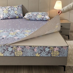 Protège-Matelas Imperméable Prêt à Expédier, <span class=keywords><strong>Housse</strong></span> Intégrale Amovible Six Faces avec Fermeture Éclair - Product Image 6