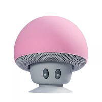 Enceintes Bluetooth Son stéréo Enceinte sans fil portable avec design en forme de champignon Mini enceinte 5.0