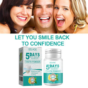 EELHOE 50g 5 jours <span class=keywords><strong>de</strong></span> poudre pour <span class=keywords><strong>dents</strong></span> nettoyage des <span class=keywords><strong>dents</strong></span> éclaircissant rafraîchissant poudre pour soins bucco-dentaires - Product Image 2