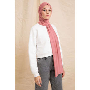 Châle en jersey - Rose poudré - Rose poudré - Product Image 2
