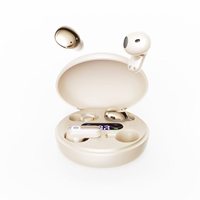Headphone Dual M166 Nirkabel BT 5.3 TWS Earbuds HiFi Stereo Bass Dalam Earphone dengan Kotak Pengisian Daya Digital
