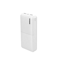 Banque d'alimentation portable Uutek Rsk1 10000mAh à faible coût avec 2 entrées et 2 sorties Banque d'alimentation d'urgence