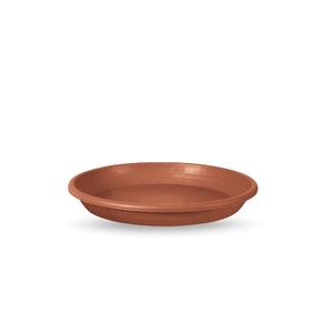Cylindre en plastique léger, style simple, rond, type soucoupe, diamètre. 22 TERRACOTTA pour JARDIN - Product Image 1
