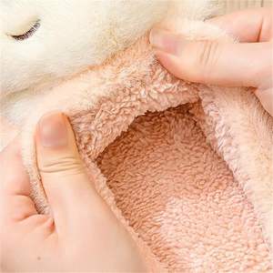 أحذية منزلية مضحكة مخصصة عالية الجودة من المصنع، أحذية شتوية مبطنة للأطفال - Product Image 3