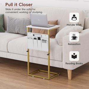 New cross-border minimalist <b>side</b> <b>table</b>/living room sofa <b>side</b> <b>table</b> with storage function, easy assembly, multi-functional - Product Image 3