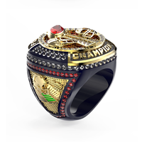XILAI Logo personnalisé Bague de championnat Alliage Anneaux de championnat du monde de ligue de football bon marché Unisexe
