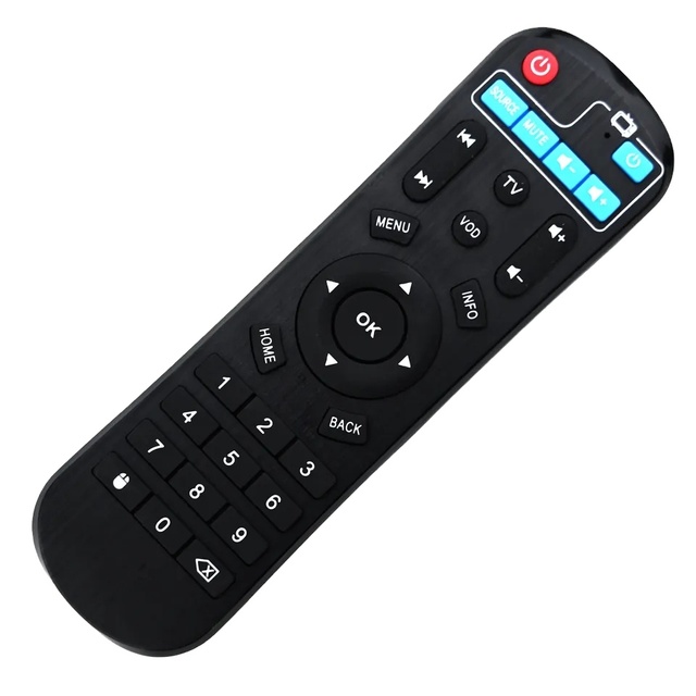 OEM ODM Universal TV Electronic Remote Key Control Replacement Special Design Android TV Box RF Wireless Communication Plastic