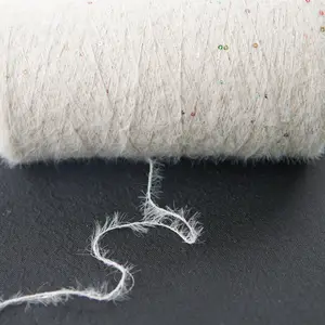 Novelty Eyelash Yarn 100 G Warm Long Plush Faux Fur Yarn Fluffy Mink Yarn  for DIY