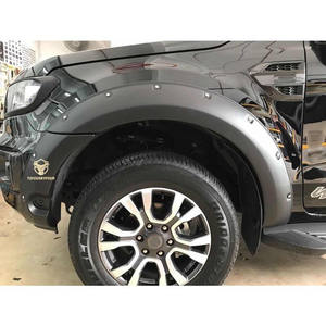 บังโคลนล้อ Taishuai 4x4 ขนาด 6 นิ้ว สำหรับรถยนต์ PX3 Ranger XLT <span class=keywords><strong>Wildtrak</strong></span> Raptor ปี 2019 2020 พร้อมช่องเซ็นเซอร์ - Product Image 6