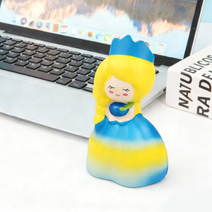 Игрушка-антистресс для детей с логотипом на заказ, забавная ручная игрушка из полиуретана, сжимаемая игрушка для снятия стресса для детей - Product Image 3